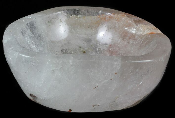 Polished Quartz Bowl - Madagascar #59678
